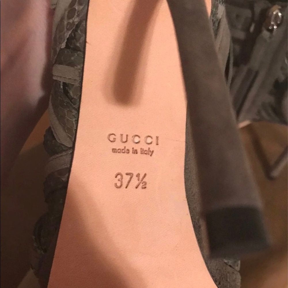 NWB Gucci Sofia Rey cage booties. - Picture 5 of 10
